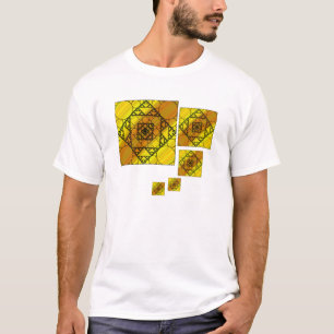 T-shirt Chemise légère homme à géométrie fractale