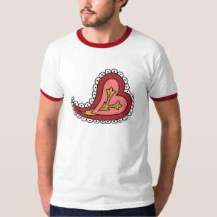 T-shirt Chemise légère Paisley Heart
