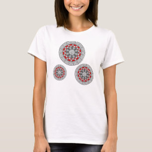 T-shirt Chemise légère pour femmes Aztec rencontre Alien