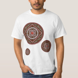 T-shirt Chemise légère pour hommes Aries Mandala