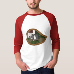 T-shirt Chemise légère pour hommes Basil le cochon