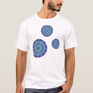 T-shirt Chemise légère pour hommes Mandala de l'eau