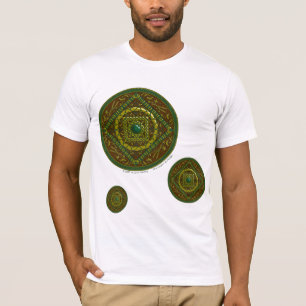 T-shirt Chemise légère pour hommes Mandala Taureau