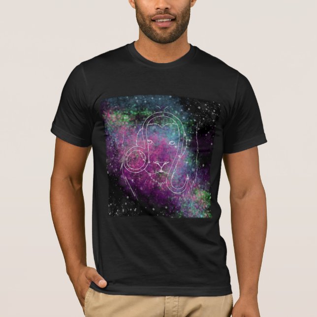 T-shirt Chemise Leo Constellation (Devant)