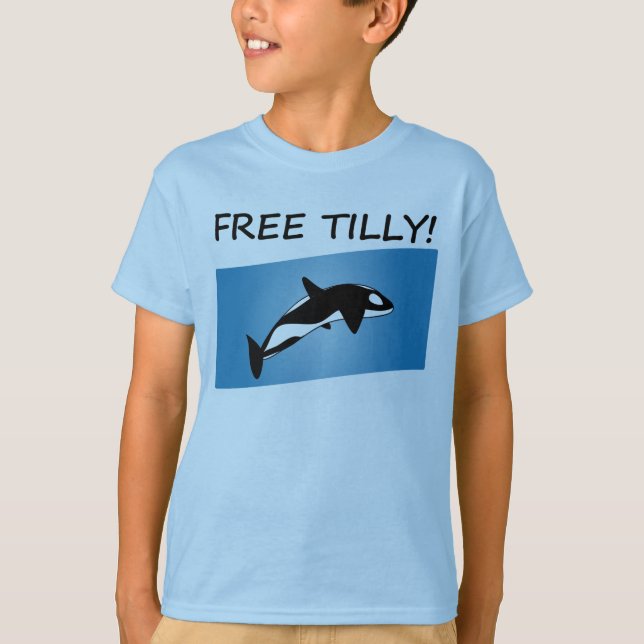 T-shirt Chemise libre de la jeunesse de Tilly (Devant)