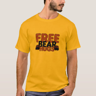 T-shirt Chemise libre d'étreintes d'OURS - choisissez le