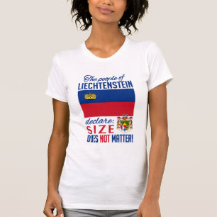 T-shirt Chemise Liechtenstein - choisir style, couleur