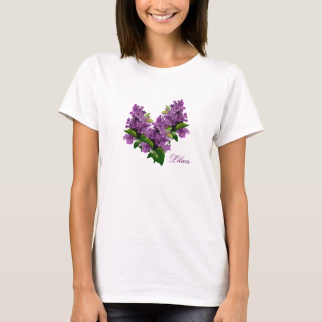 T-shirt Chemise Lilacs (Devant)