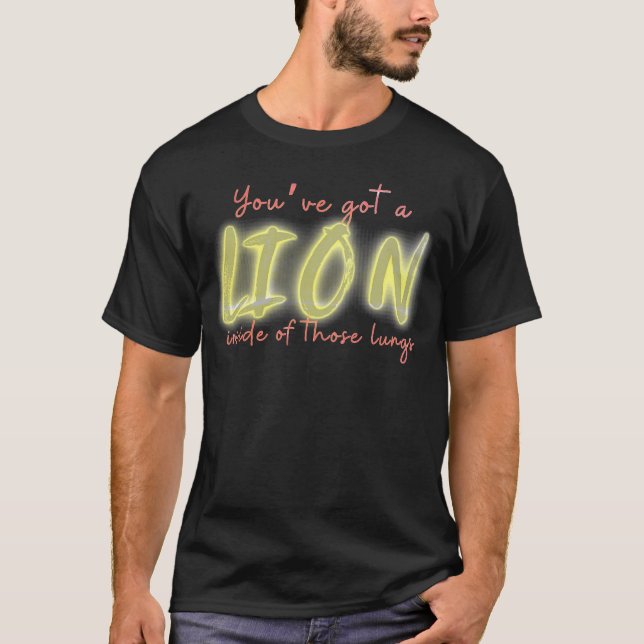 T-shirt Chemise Lion (Devant)