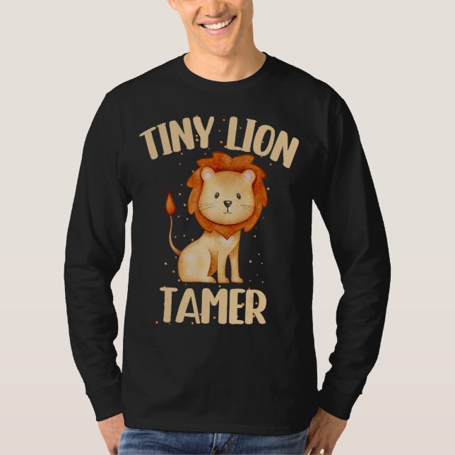 T-shirt Chemise Lion Tamer - Chemises Circus - Minuscule L (Devant)