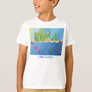 T-shirt Chemise Little Surfers