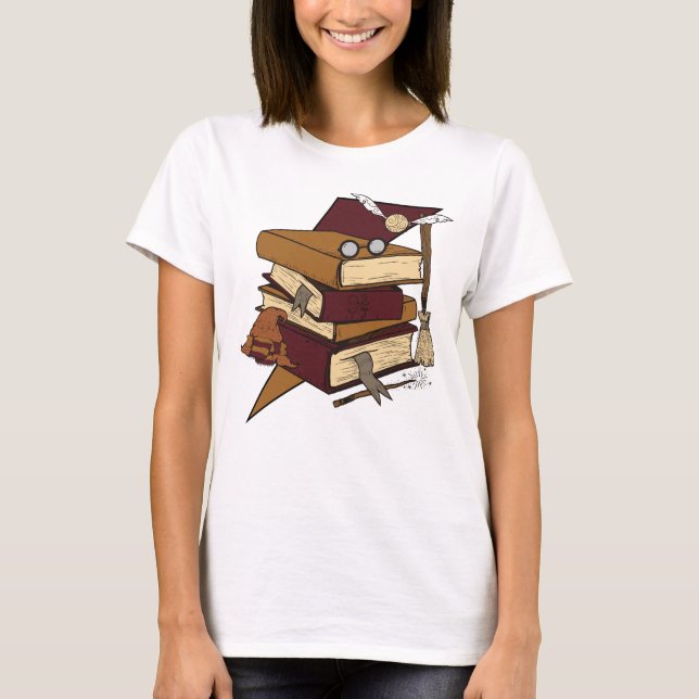 T-shirt Chemise livre sorcière (Devant)