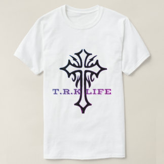 T-SHIRT CHEMISE LOGO EMBLÈME CROIX T.R.K