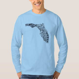 T-shirt Chemise longtemps gainée de la Floride des hommes