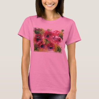 T-shirt Chemise longtemps gainée de pensée