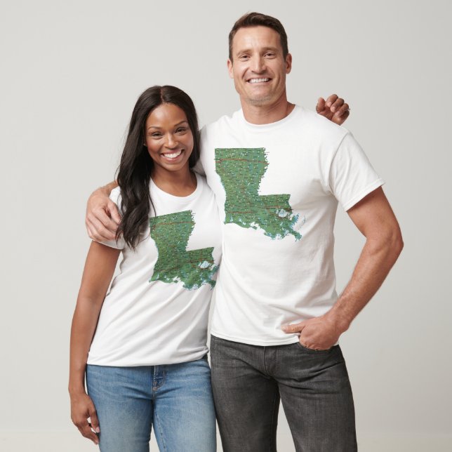 T-shirt Chemise Louisiane (Unisexe)