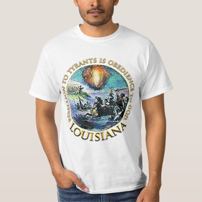 T-shirt Chemise Louisiane (Devant)