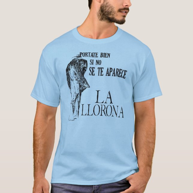 T-shirt Chemise Lumière Espagnole La Llorona (Devant)