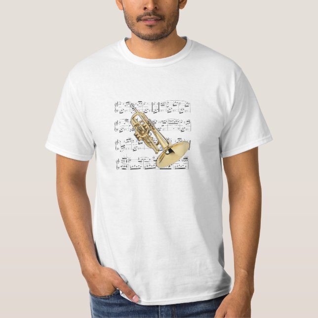 T-shirt Chemise (lumière) - Mellophone - sélectionnez (Devant)
