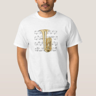 T-shirt Chemise (lumière) - tuba - sélectionnez votre