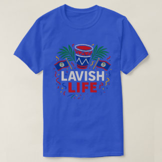 T-shirt Chemise Luxueuse Édition Carnaval Bélizien