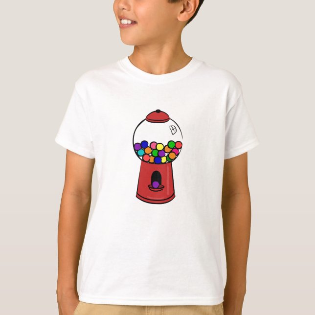T-shirt Chemise machine à gumball (Devant)