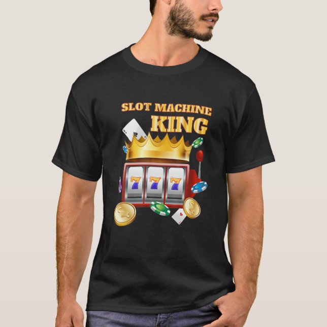 T-shirt Chemise machine à sous - Hilarié Casino Jeu Kin (Devant)