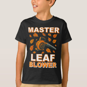 T-shirt Chemise maître souffleur de feuilles hommes drôle