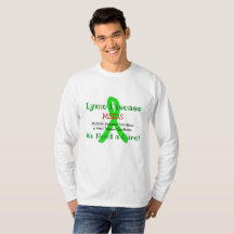 Chemise Maladie de Lyme Chronique MSIDS Nous avons