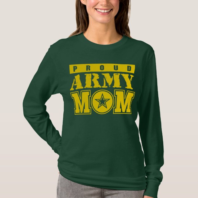 T-shirt Chemise maman de l'Armée Fière (Devant)