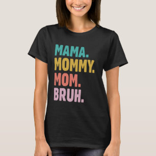 T-shirt Chemise maman pour femmes maman maman maman maman
