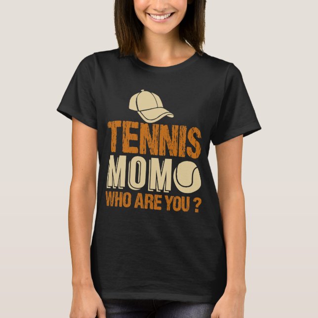 T-shirt Chemise maman Tennis (Devant)