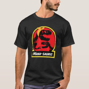 T-shirt Chemise Mamasaurus Dinosaur pour Moms Jurassic T-r