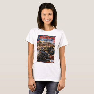 T-shirt Chemise Mandan Railroad Town USA