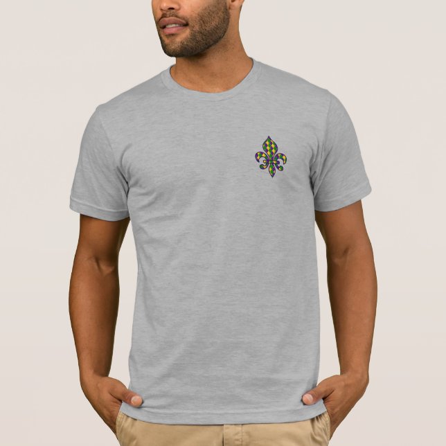 T-shirt Chemise Mardi Gras Homme (Devant)