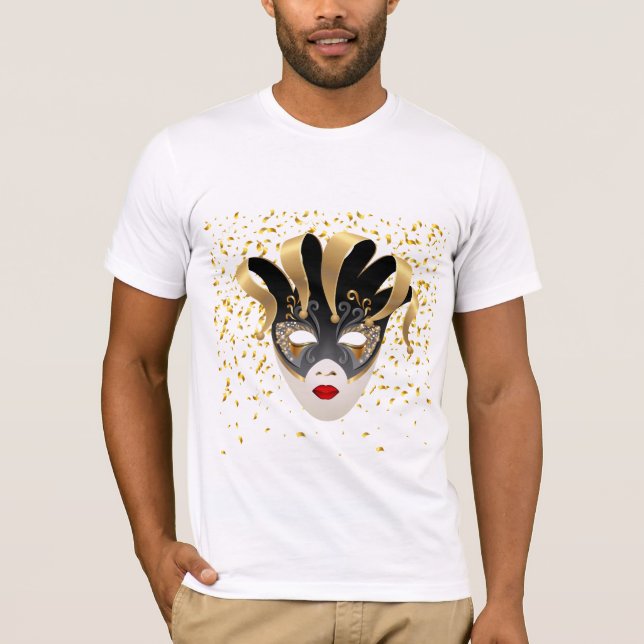 T-shirt Chemise Mardi Gras Homme (Devant)