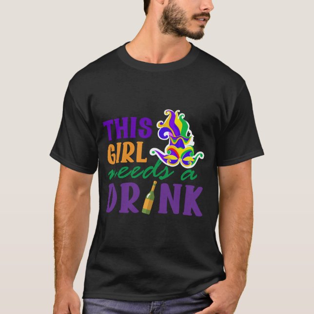 T-shirt Chemise Mardi Grass Festival | Mardi Gras (Devant)