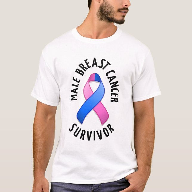 T-shirt Chemise masculine de lumière de survivant de (Devant)