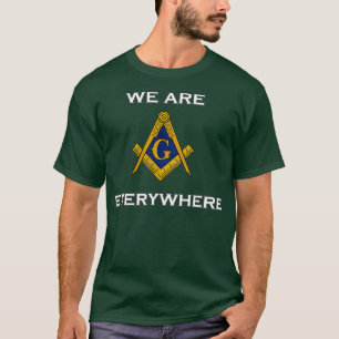 T-shirt Chemise Masonic Nous sommes partout Vêtements Funn