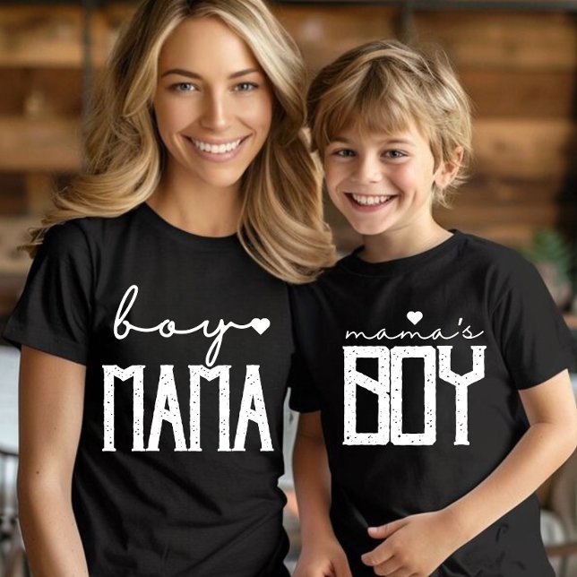 T-shirt Chemise Matching Maman and Son (Créateur téléchargé)