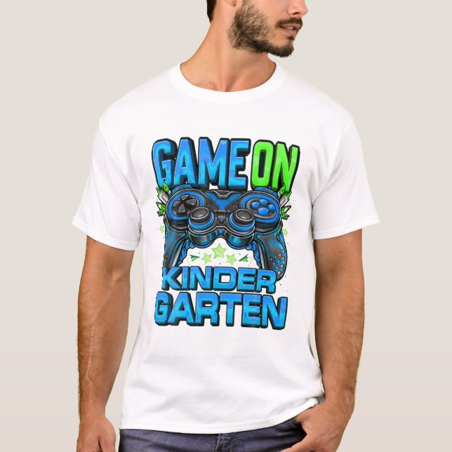 T-shirt Chemise Maternelle De Retour À L'École (Devant)