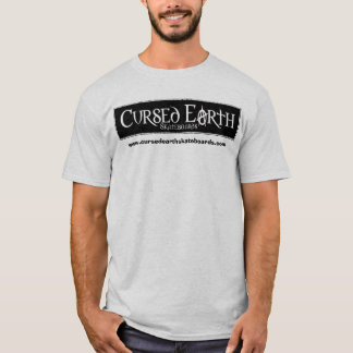 T-shirt Chemise maudite de logo de la terre