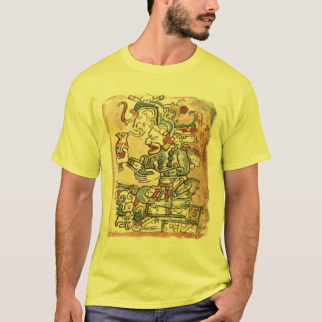 T-shirt Chemise maya de calendrier (Devant)