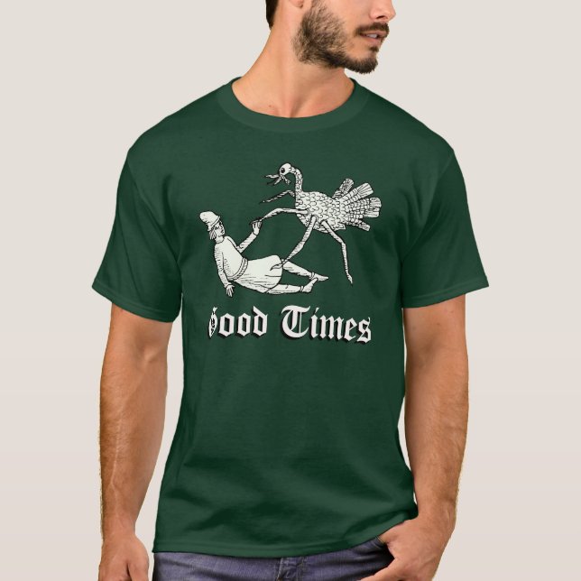 T-shirt Chemise médiévale de bonnes périodes (Devant)