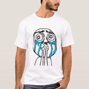 T-shirt Chemise mème de surcharge de mème mignon