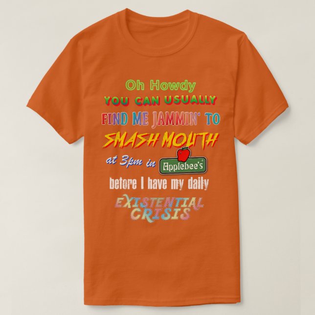 T-shirt Chemise mème humoristique ciblée 1 (Design devant)