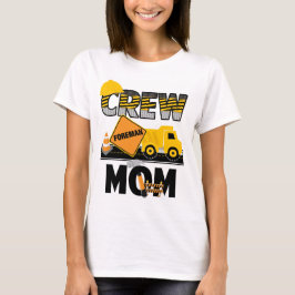 T-shirt Chemise mère de construction | Camion-camionnette-