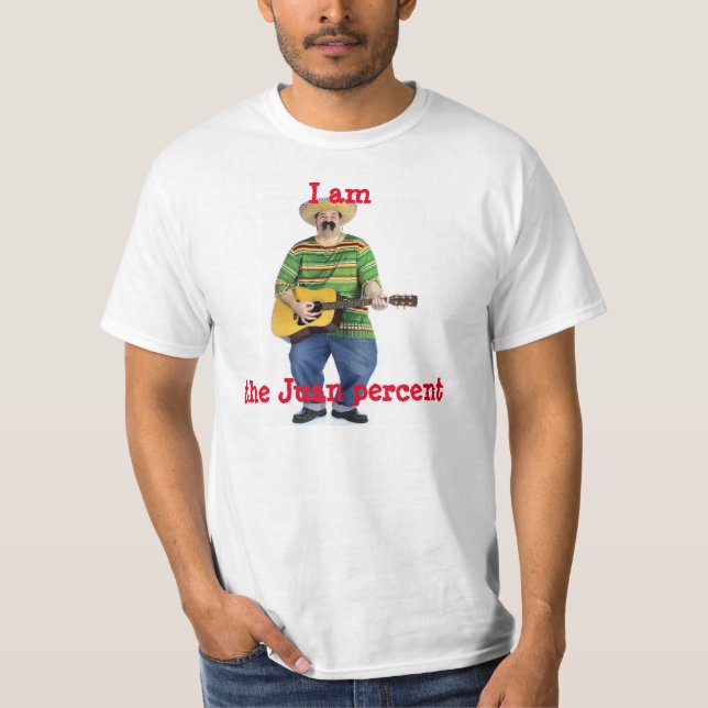 T-shirt Chemise mexicaine drôle (Devant)