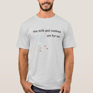 T-shirt Chemise miettes au lait et biscuit