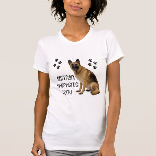 T-shirt Chemise mignonne de chien ! Roche de bergers